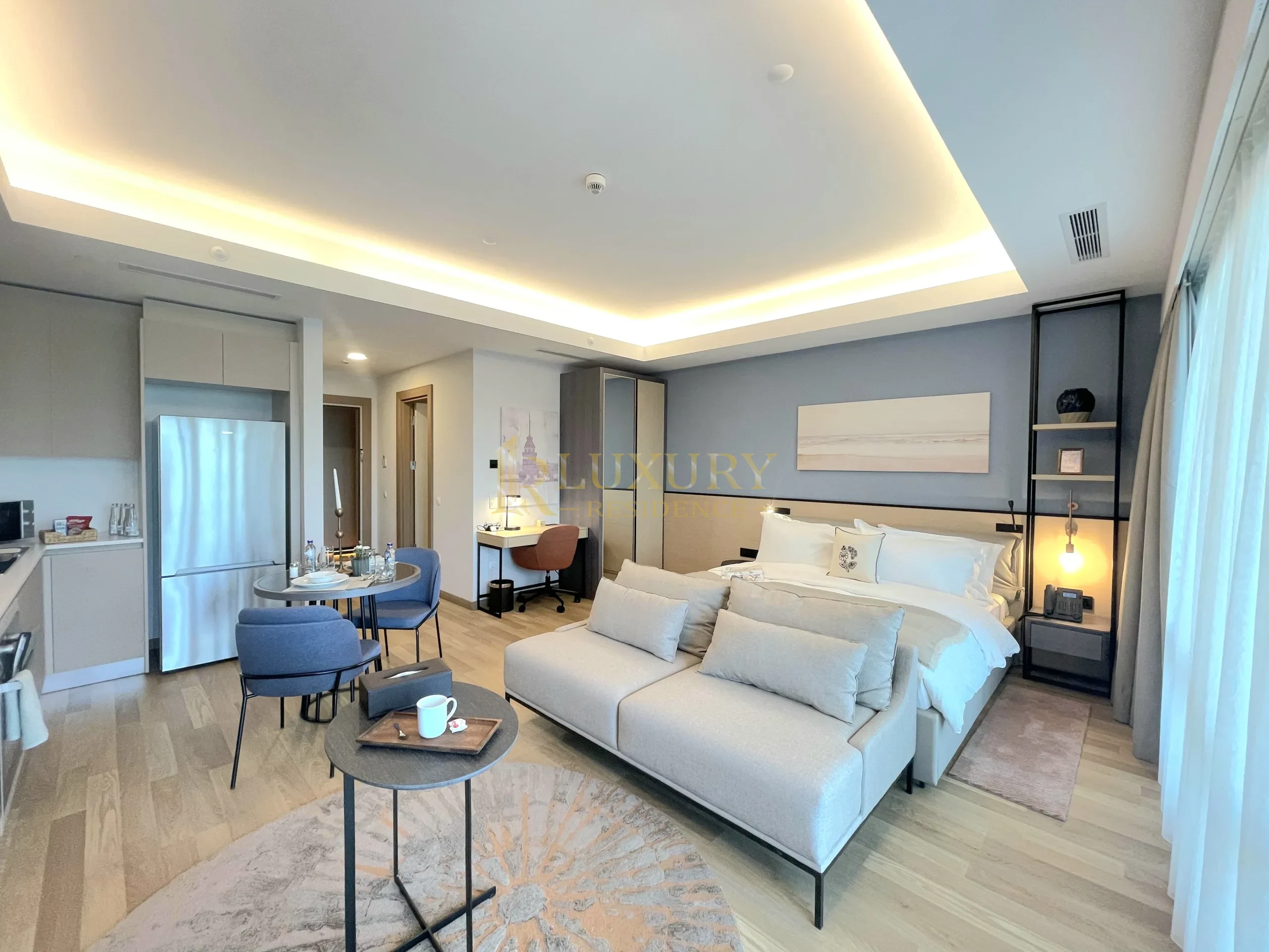 Otel Hizmetli | Lüks 1+0 | Spor Salonu & Sauna &Buhar Odası | Maslak 1453