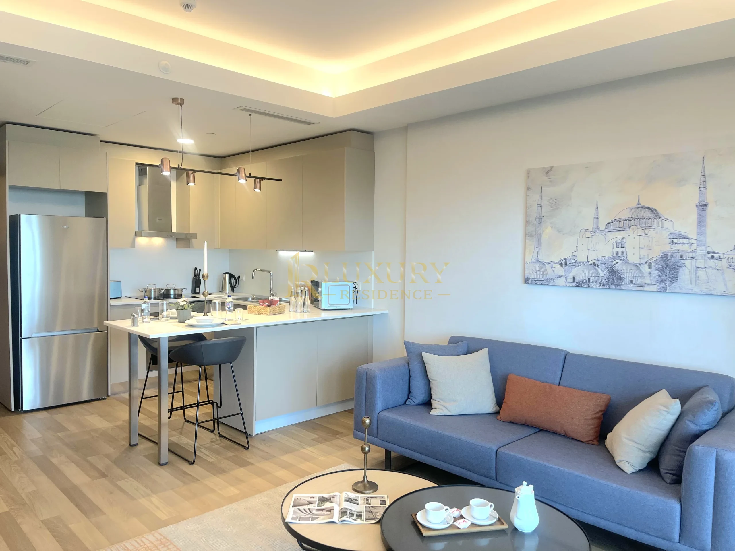 Otel Hizmetli | 1+1 Lüks | Spor Salonu & Sauna & Buhar Odası | Maslak 1453