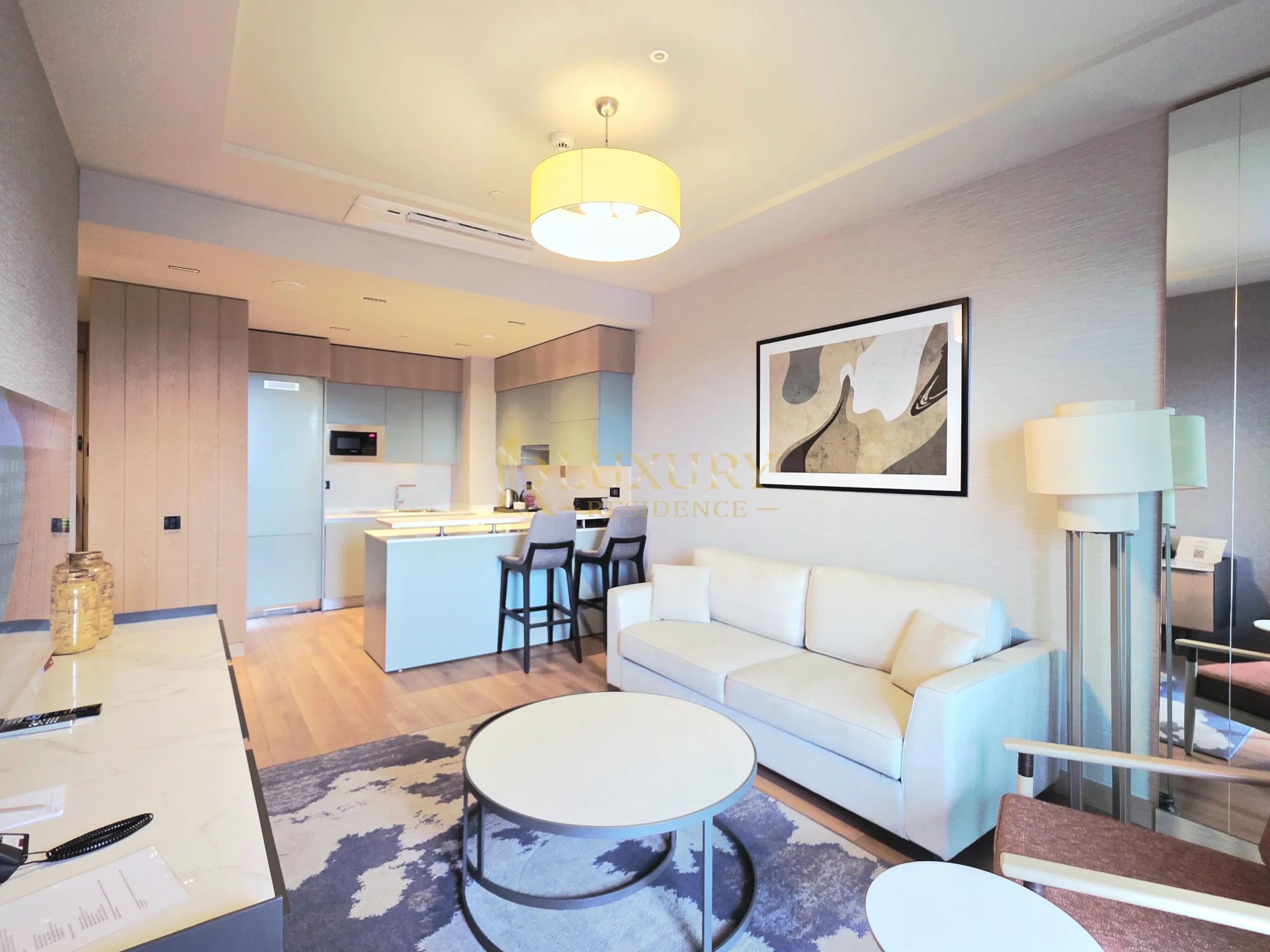 Sakinlik Merkezi | | Lüx 1+1 | Havuz, Gym, Sauna | Otel hizmetli | D.B.