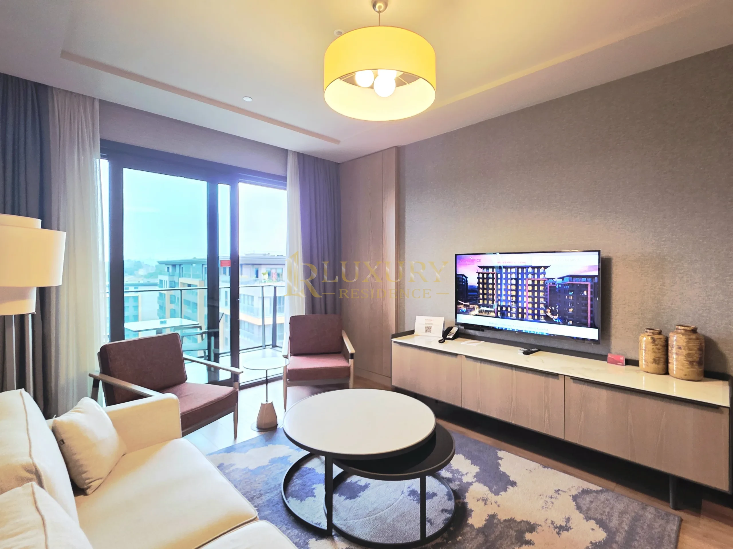 Sakinlik Merkezi | | Lüx 1+1 | Havuz, Gym, Sauna | Otel hizmetli | D.B.