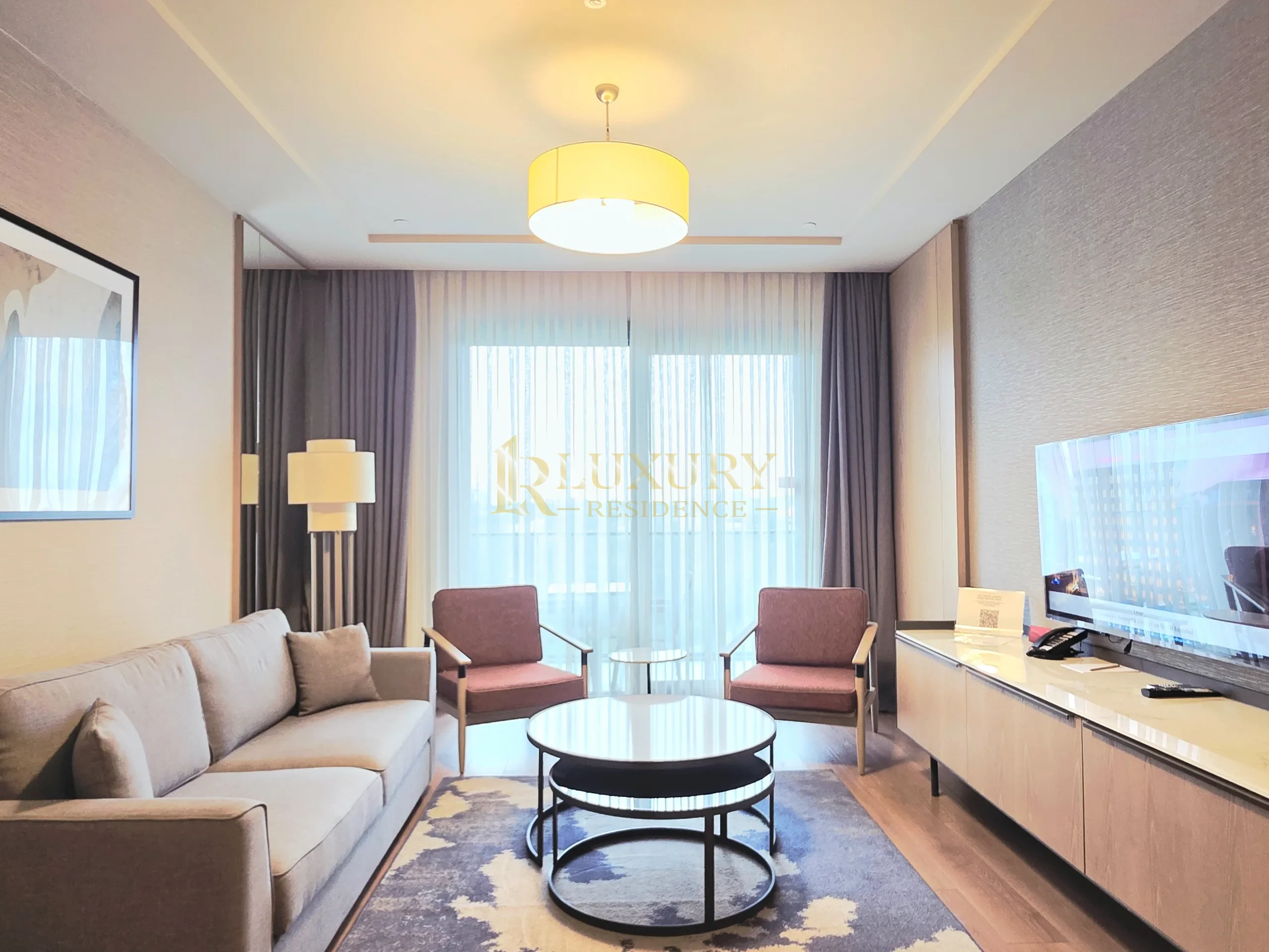 Sakinlik Merkezi | | Lüx 2+1 | Havuz, Gym, Sauna | Otel hizmetli | A.M.