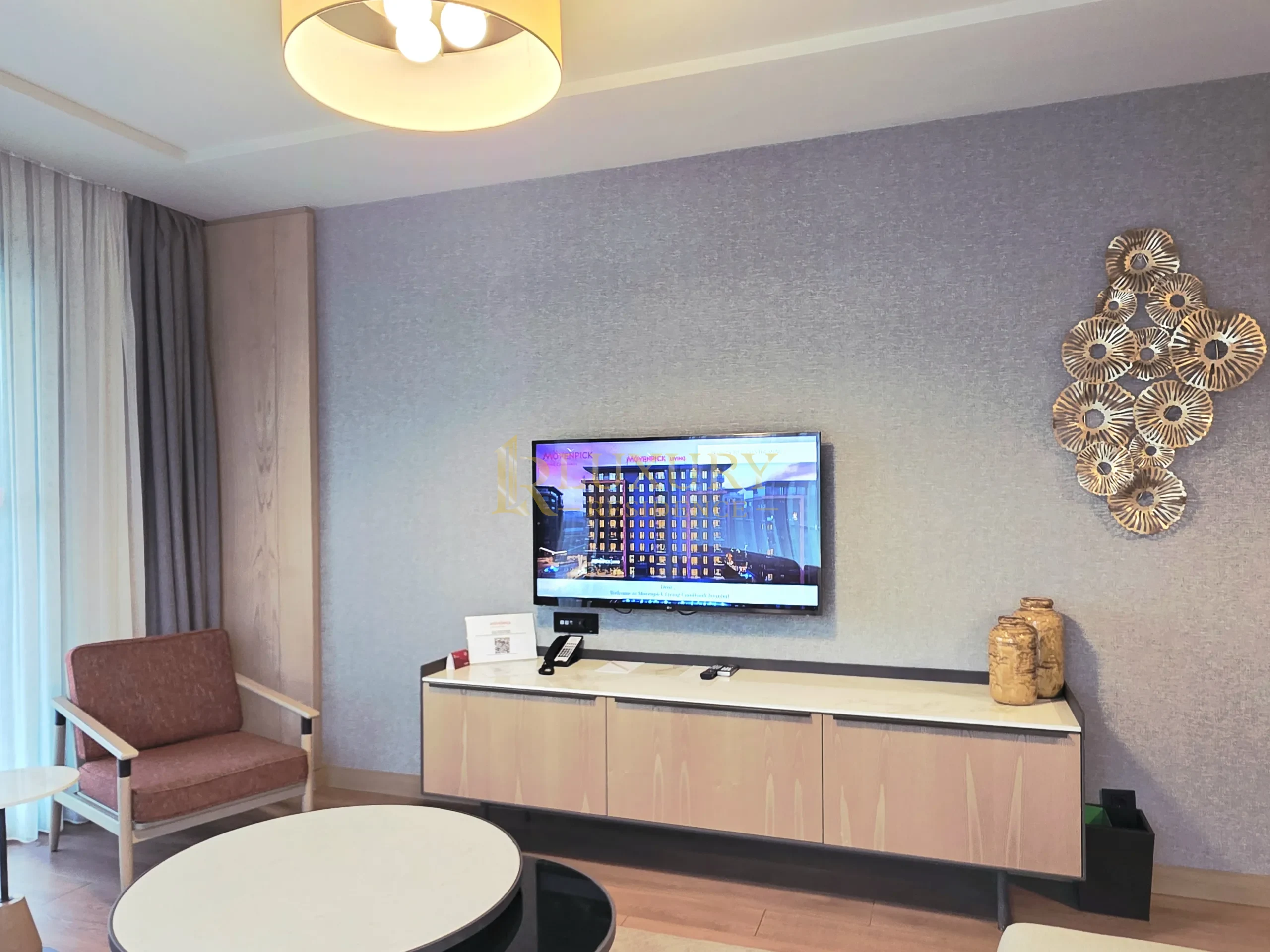 Sakinlik Merkezi | | Lüx 2+1 | Havuz, Gym, Sauna | Otel hizmetli | K.M.