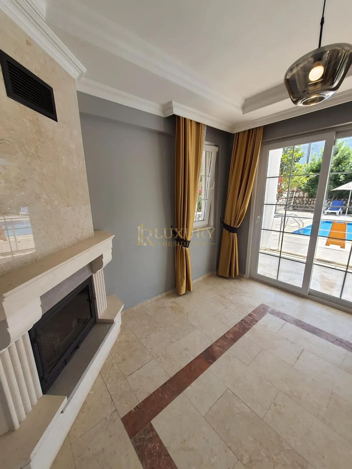 Fethiye 6+1 Villa | 12 Kişilik | Yüzme Havuzu | 1.