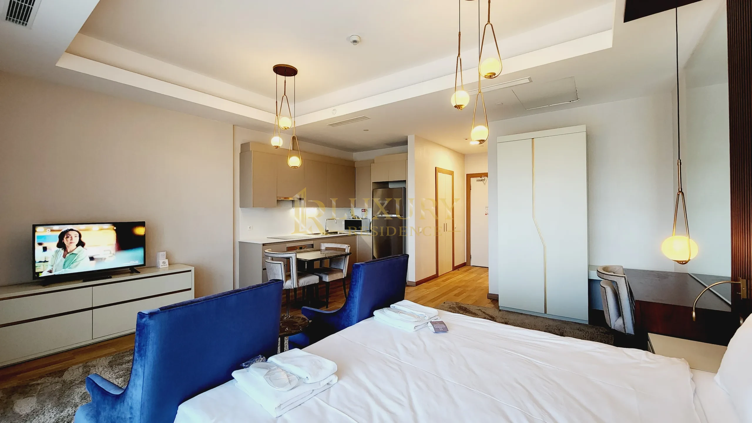 Günlük Kiralık | Lüks 1+0 | Gym | Otel Hizmetli
