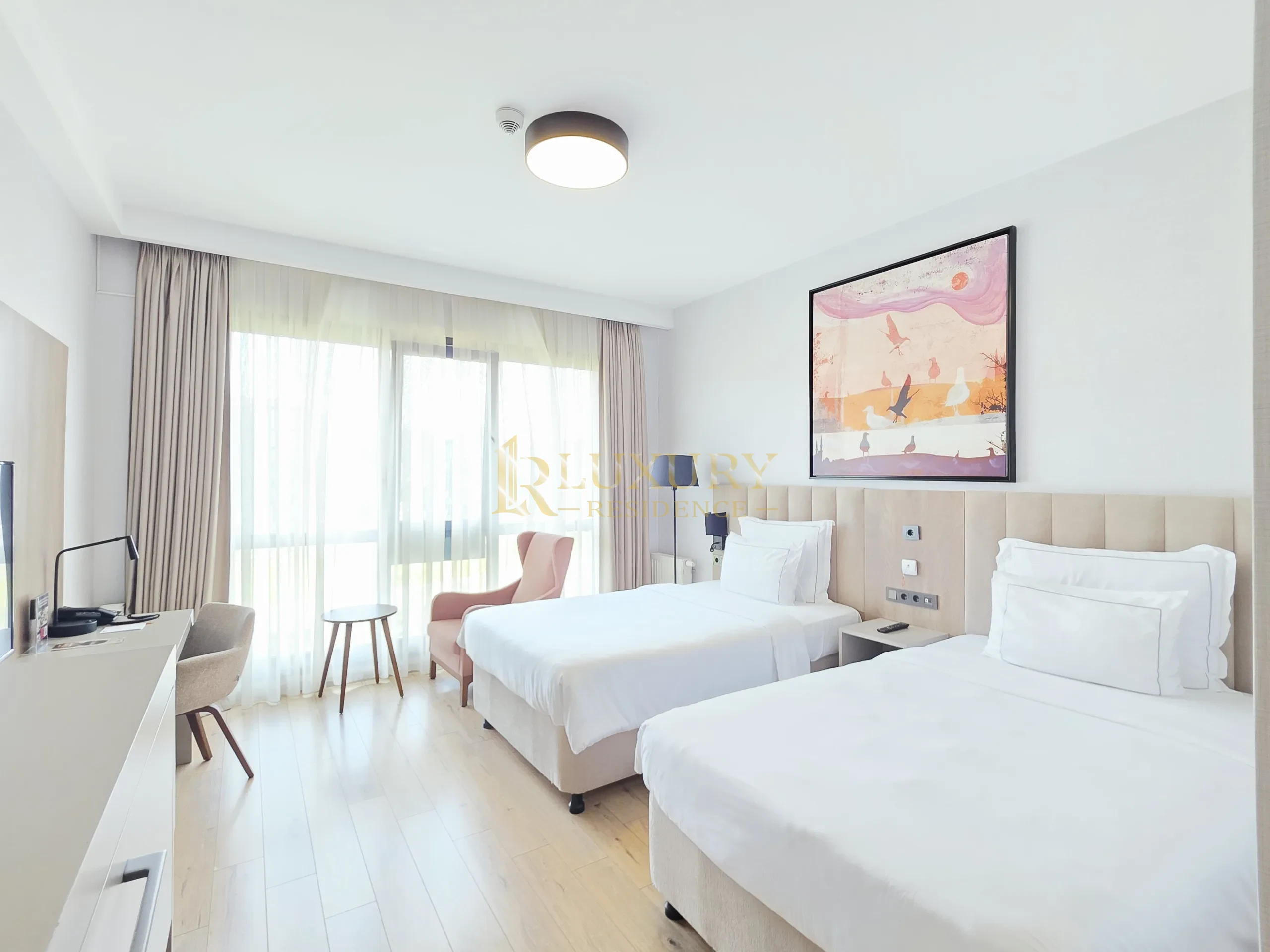 Emar Avm Yakını | T. B. 1+0 | Gym & Pool & Sauna | Otel Hizmeti