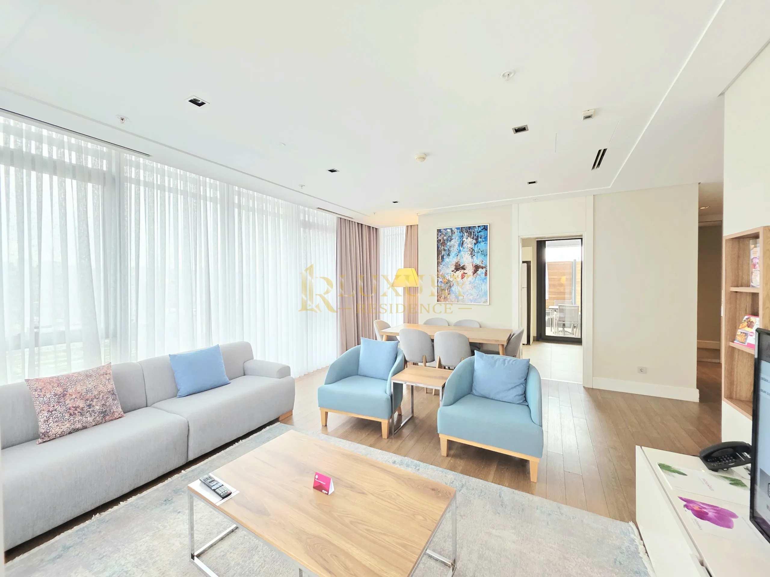 Güneşli | Lüks 3+1 | Pool & Gym & Sauna | Otel Hizmetli