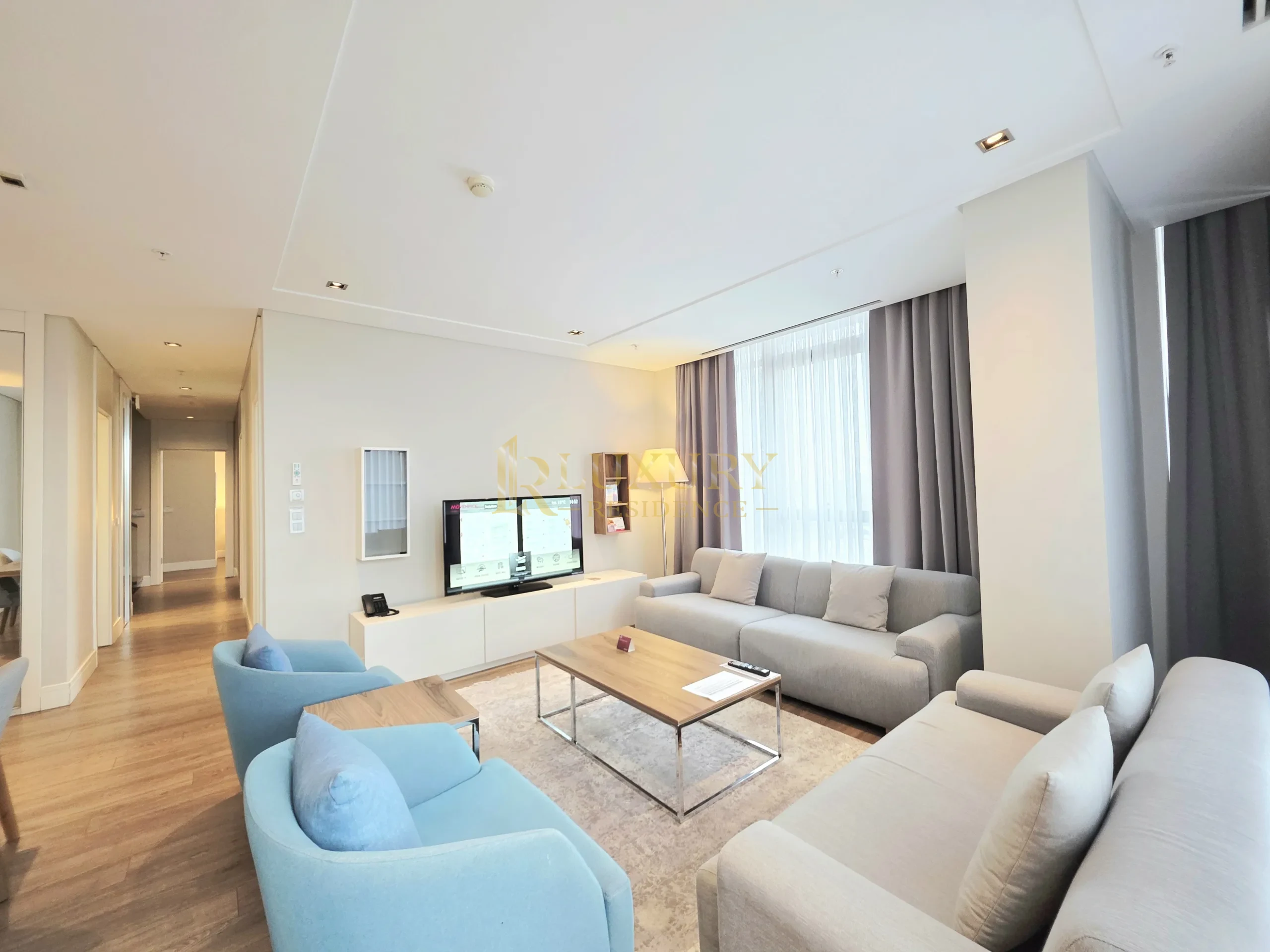 Güneşli | Lüks 4 +1 | Pool & Gym & Sauna | Otel Hizmetli