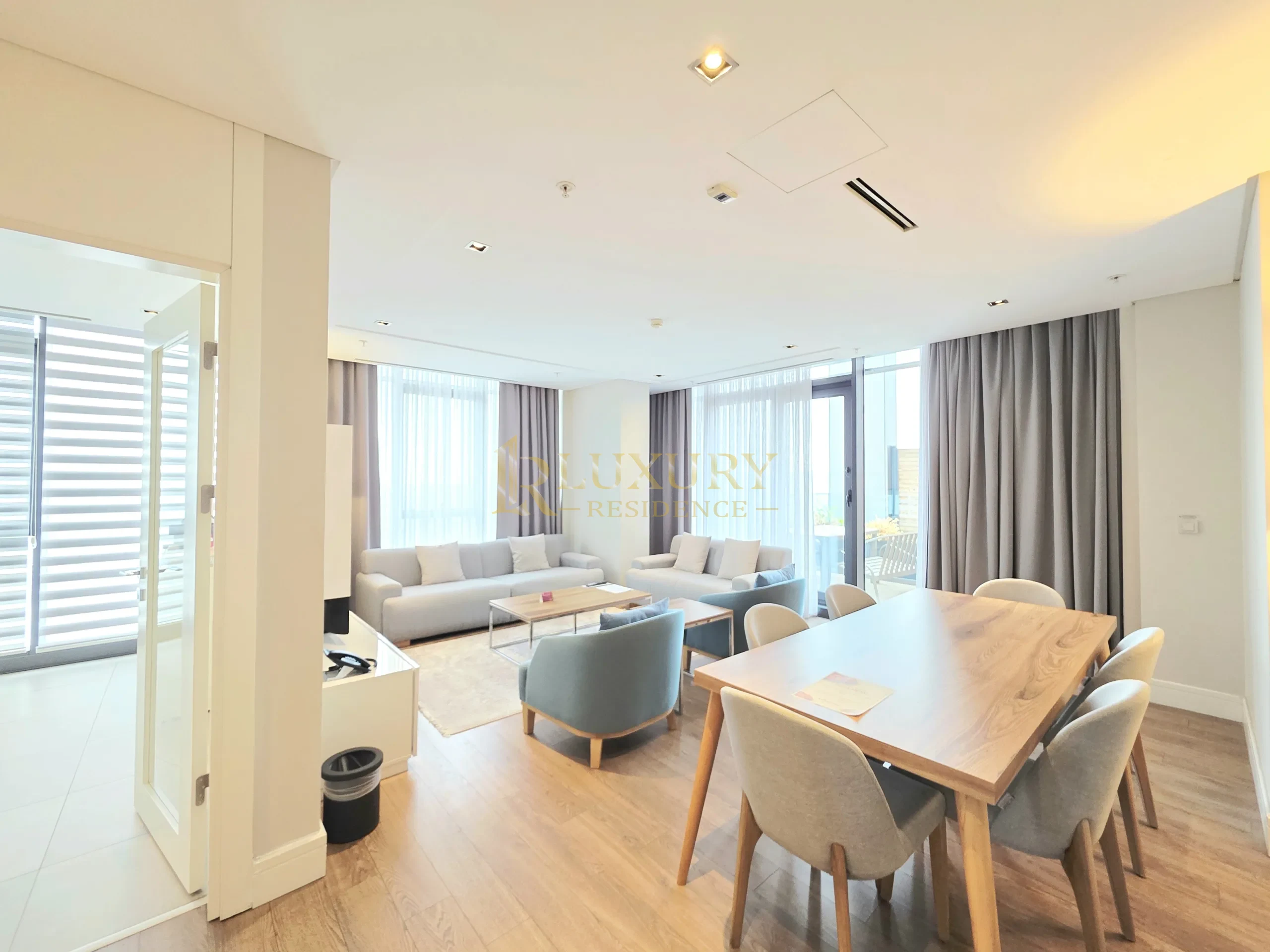 Güneşli | Lüks 4 +1 | Pool & Gym & Sauna | Otel Hizmetli