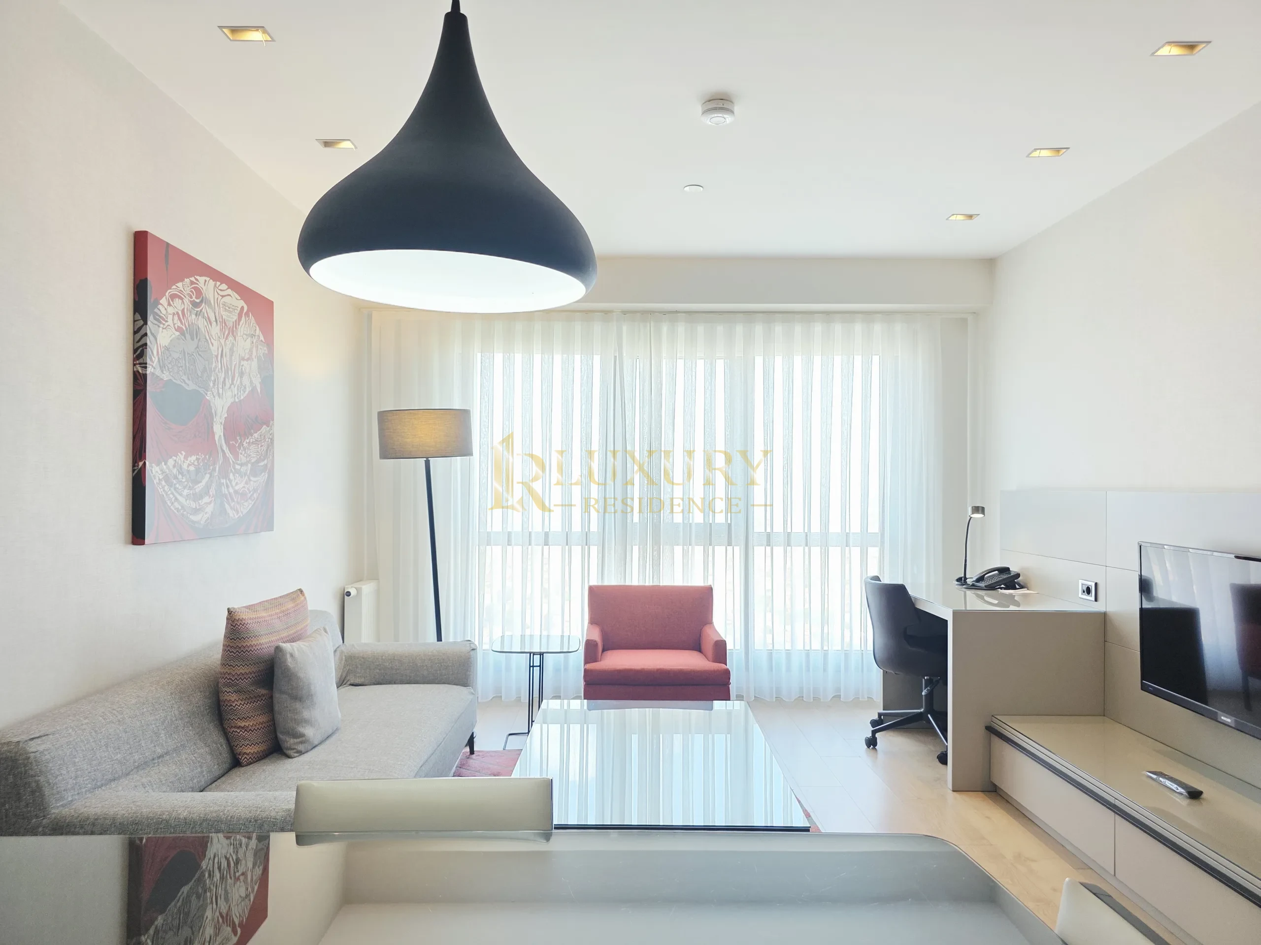 Asya 2 | Lüks 2+1 | Pool & Gym & Sauna | Otel Hizmetli