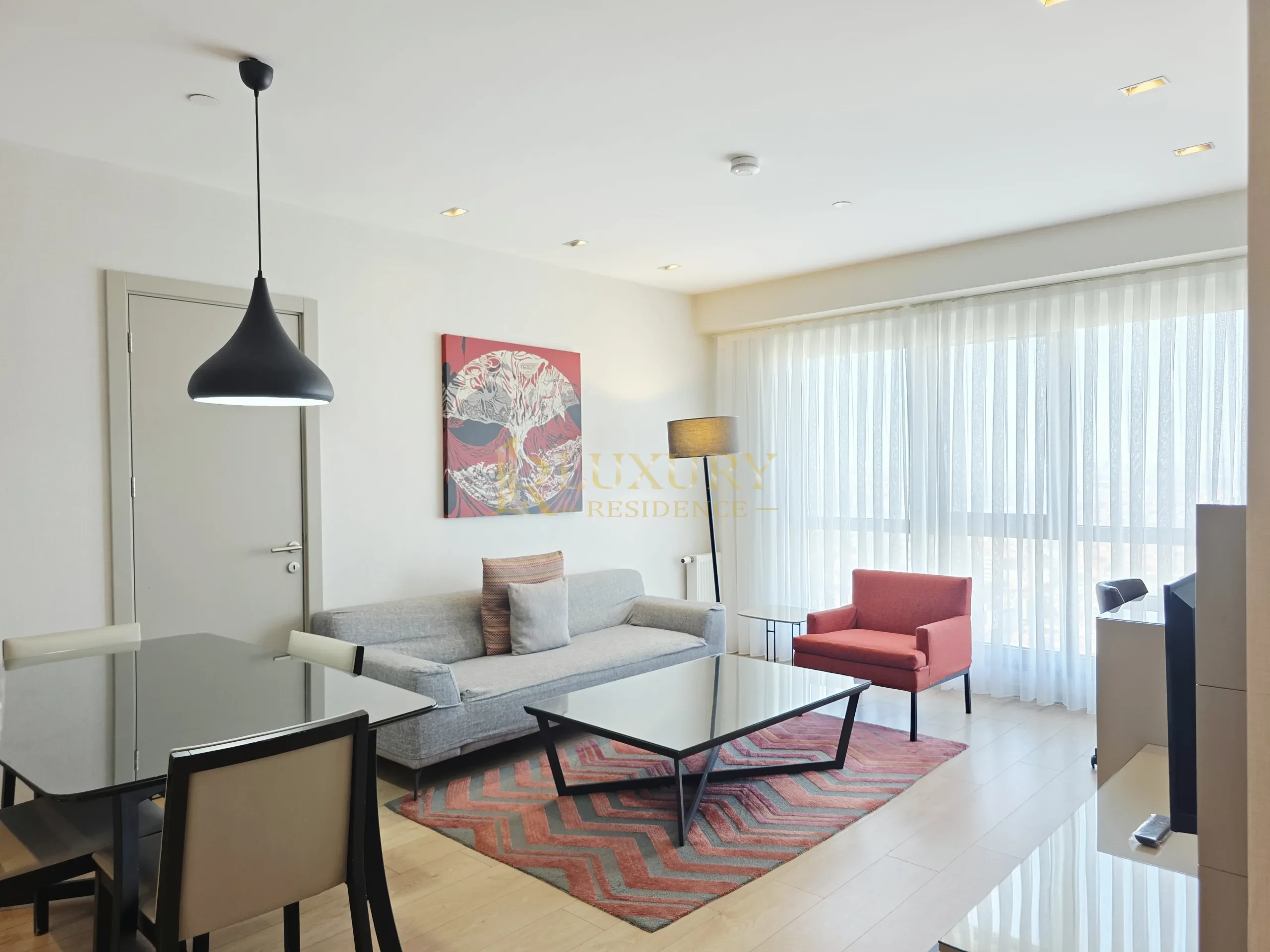 Asya 2 | Lüks 2+1 | Pool & Gym & Sauna | Otel Hizmetli