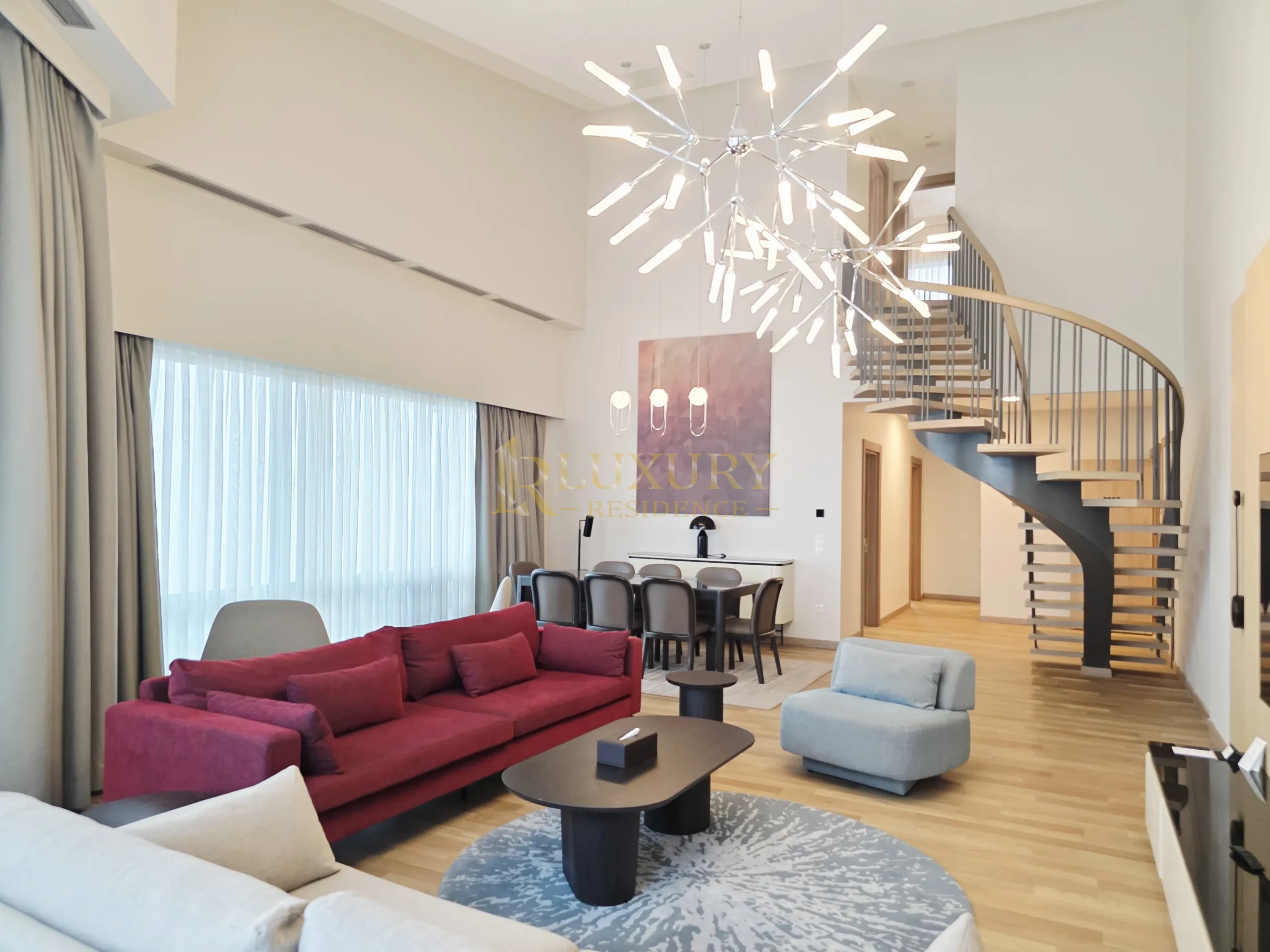 Otel Hizmetli |  Lüks 3+1 Penthouse| Spor Salonu & Sauna &Buhar Odası | Maslak 1453